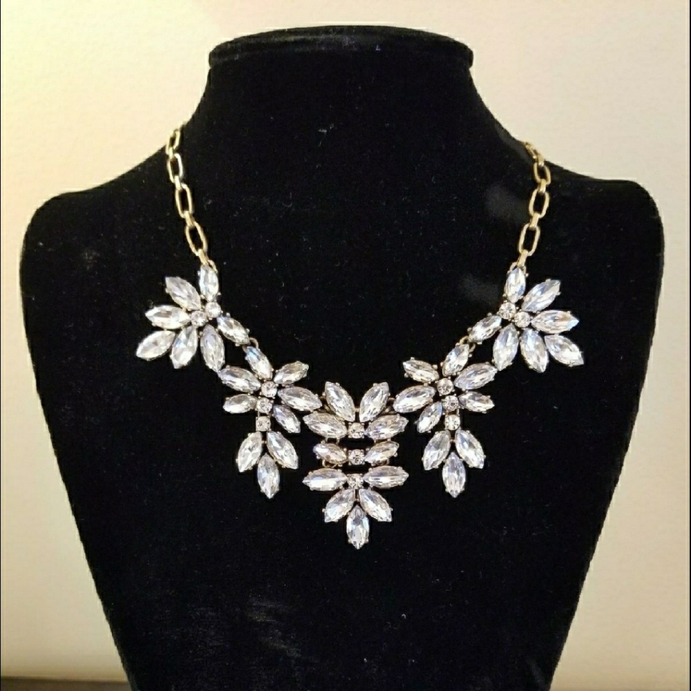 J Crew Crystal Necklace